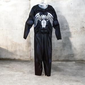 Marvel Venom Official Costume Youth Boys Large Padded Jumpsuit Black (JWC3892)